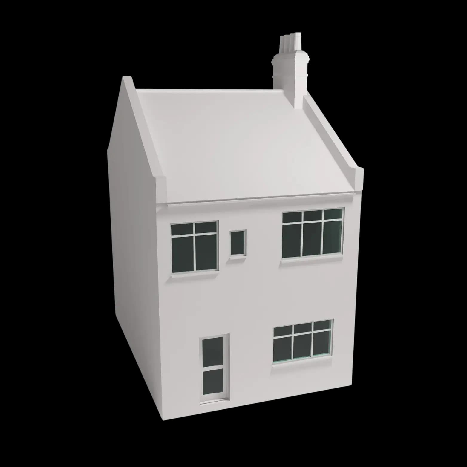Terraced - Flat Back